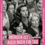 Plakat, auf denen Frauen zu sehen sind und im Film eine Rolle spielen