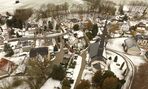Bernsdorf - Kirche, Gemeindeamt und Schule