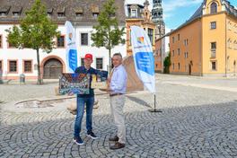 Preisübergabe Gewinner Fotowettbewerb Lieblingsplatz